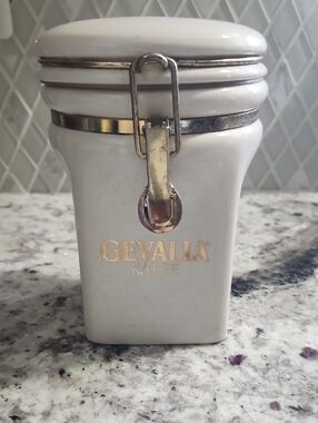 Gevalia Kaffe Ceramic Container
